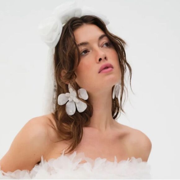 flower statement earrings N21 - Picture 4 of 8